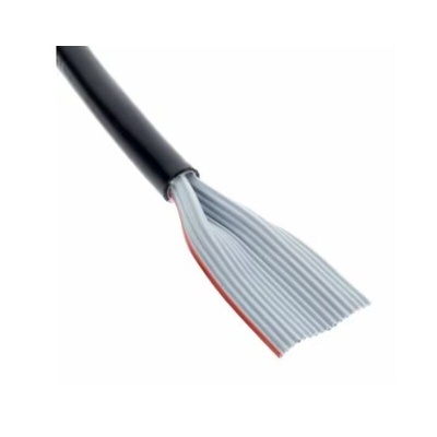 3M 3759 Series Round Ribbon Cable, 9-Way, 1.27mm Pitch, 30m Length