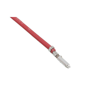 Molex Male CLIK-Mate to Male CLIK-Mate Crimped Wire, 75mm, 0.25mm², Red