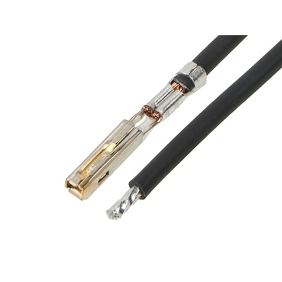 Molex Female MX150 to Unterminated Pre-crimped Leads, 450mm