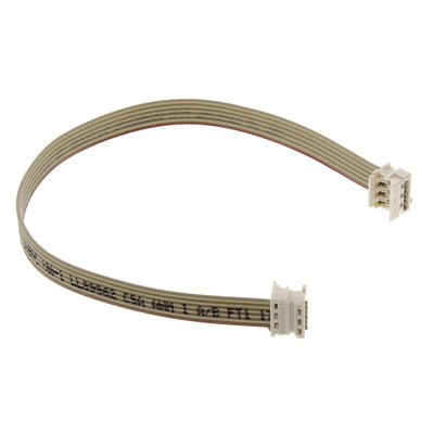 Molex Picoflex Series Flat Ribbon Cable, 6-Way, 1.27mm Pitch, 200mm Length, Picoflex IDC to Picoflex IDC