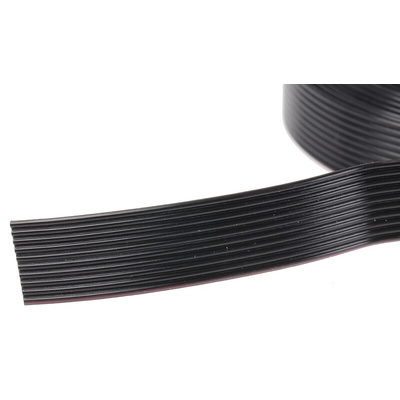 3M 3319 Series Flat Ribbon Cable, 10-Way, 1.27mm Pitch, 5m Length