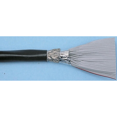 3M Round Ribbon Cable, 14-Way, 1.27mm Pitch, 30m Length