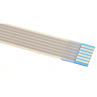 Molex Premo-Flex Series FFC Ribbon Cable, 6-Way, 1mm Pitch, 152mm Length