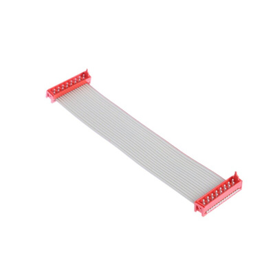 TE Connectivity Micro-MaTch Series Flat Ribbon Cable, 16-Way, 1.27mm Pitch, 100mm Length, Micro-MaTch IDC to