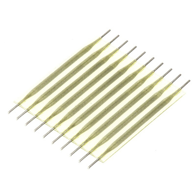 TE Connectivity FLEXSTRIP Series FFC Ribbon Cable, 10-Way, 2.54mm Pitch, 25.4mm Length