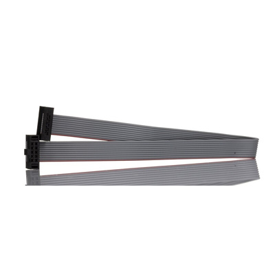 Samtec FFSD Series Flat Ribbon Cable, 10-Way, 1.27mm Pitch, 150mm Length, Tiger Eye IDC to Tiger Eye IDC