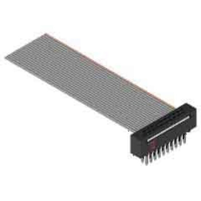 Samtec FFMD Series Flat Ribbon Cable, 1.27mm Pitch, Tiger Eye IDC to Tiger Eye IDC