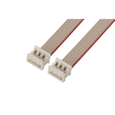 Molex Picoflex Series Flat Ribbon Cable, 1.27mm Pitch, 160mm Length, Picoflex IDC to Picoflex IDC
