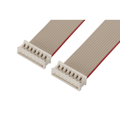 Molex Picoflex Series Flat Ribbon Cable, 1.27mm Pitch, 160mm Length, Picoflex IDC to Picoflex IDC