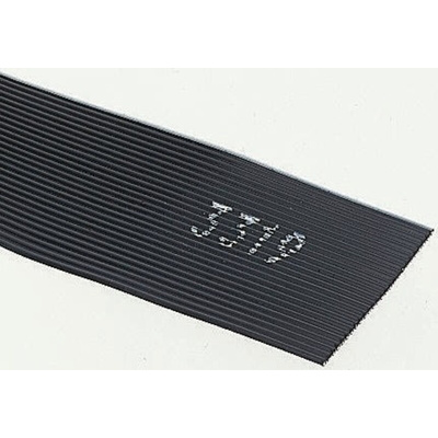 3M 3319 Series Flat Ribbon Cable, 34-Way, 1.27mm Pitch, 5m Length