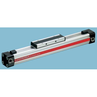 Parker Origa Double Acting Rodless Pneumatic Cylinder 800mm Stroke, 25mm Bore