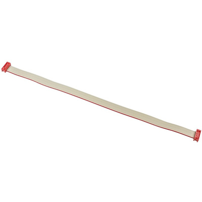 TE Connectivity Micro-MaTch Series Flat Ribbon Cable, 8-Way, 1.27mm Pitch, 250mm Length, Micro-MaTch IDC to Micro-MaTch
