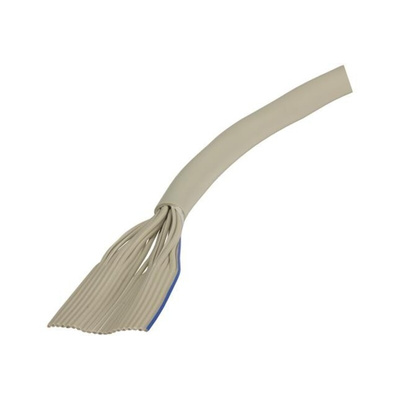 HARTING Round Ribbon Cable, 50-Way, 1.27mm Pitch, 30m Length