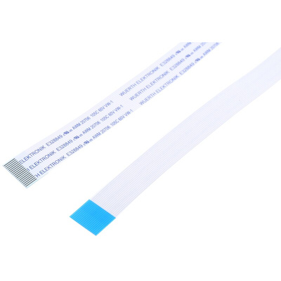 Wurth Elektronik 6876 Series FFC Ribbon Cable, 18-Way, 0.5mm Pitch, 200mm Length
