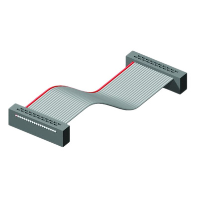 Samtec FFSD Series Flat Ribbon Cable, 26-Way, 1.27mm Pitch, 150mm Length, Tiger Eye IDC to Tiger Eye IDC