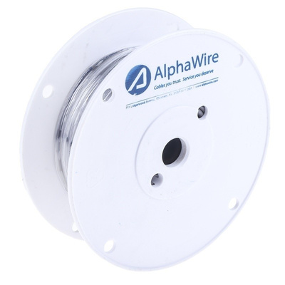 Alpha Wire 1 Pair Screened Multipair Industrial Cable 0.23 mm²(CE) Grey 30m