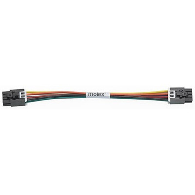 Molex 8 Way Male Ultra-Fit to 8 Way Male Ultra-Fit Wire to Board Cable, 300mm