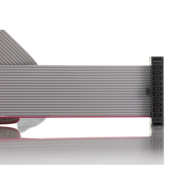 Samtec FFSD Series Flat Ribbon Cable, 20-Way, 1.27mm Pitch, 228.6mm Length, Tiger Eye IDC to Tiger Eye IDC