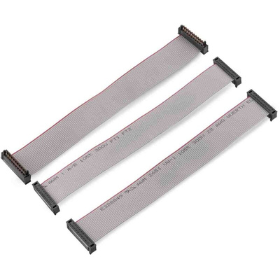 Wurth Elektronik WR-WST pre-pressed cable Series Ribbon Cable, 4-Way, 200mm Length, IDC to IDC