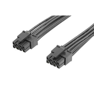 Molex 8 Way Female Micro-Fit 3.0 to 8 Way Female Micro-Fit 3.0 Wire to Board Cable, 150mm
