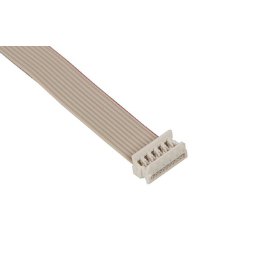 Molex Picoflex Series Flat Ribbon Cable, 1.27mm Pitch, 160mm Length, Picoflex IDC to Picoflex IDC