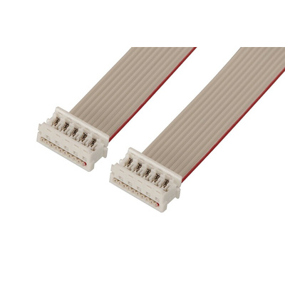 Molex Picoflex Series Flat Ribbon Cable, 1.27mm Pitch, 160mm Length, Picoflex IDC to Picoflex IDC
