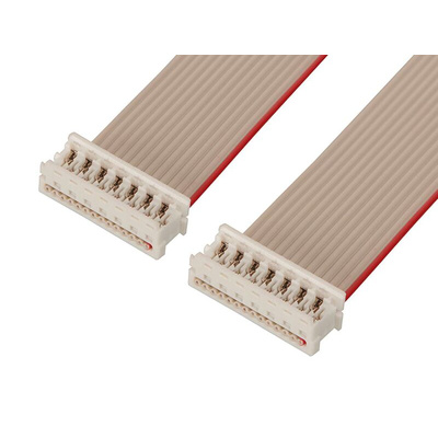 Molex Picoflex Series Flat Ribbon Cable, 1.27mm Pitch, 500mm Length, Picoflex IDC to Picoflex IDC
