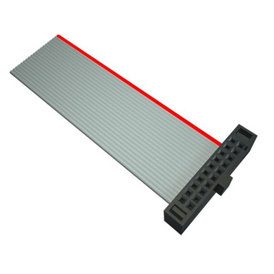 Samtec FFSD Series Flat Ribbon Cable, 20-Way, Tiger Eye IDC to Tiger Eye IDC