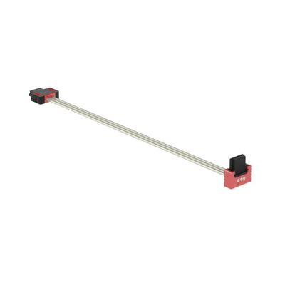 ERNI 3 Series Ribbon Cable Assembly, 100mm Length, SFX IDC to AFU IDC