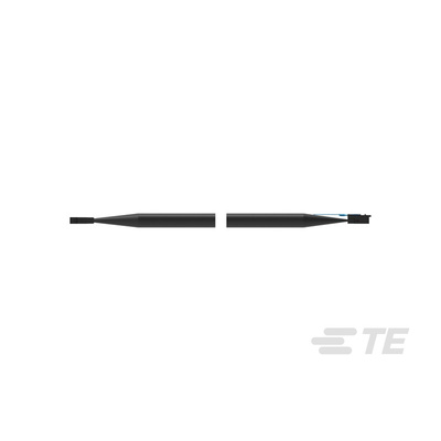 TE Connectivity SLIVER 2.0 Series Flat Ribbon Cable Assembly, 168-Way, 500mm Length