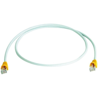 Telegartner Shielded Cat 6A Crossover Patch Cable 7.5m, Grey, Male RJ45/Male RJ45