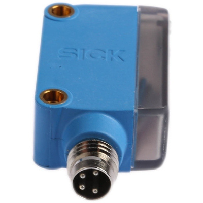 Sick Contrast Sensors 12.5 mm, White LED, PNP, 50 mA, 12 → 24 V dc, IP67