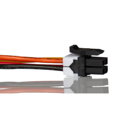 Molex 4 Way Female Micro-Fit TPA to 4 Way Female Micro-Fit TPA Wire to Board Cable, 1m