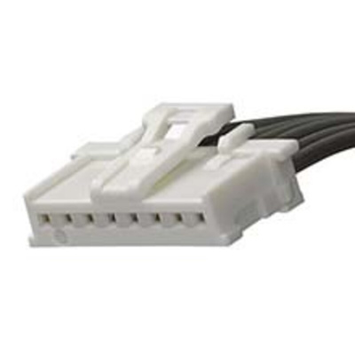 Molex 8 Way Female MicroClasp to 8 Way Female MicroClasp Wire to Board Cable, 300mm