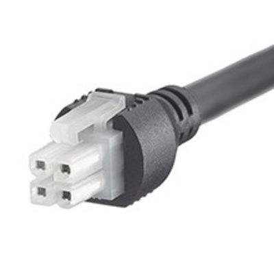 Molex 4 Way Female Mini-Fit Jr. to 4 Way Female Mini-Fit Jr. Wire to Board Cable, 500mm