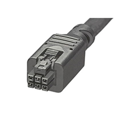 Molex 6 Way Female Nano-Fit to 6 Way Female Nano-Fit Wire to Board Cable, 3m