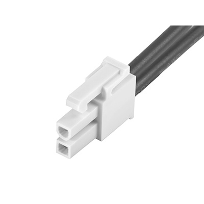 Molex 2 Way Female Mini-Fit Jr. to 2 Way Female Mini-Fit Jr. Wire to Board Cable, 300mm