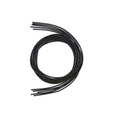 RS PRO Test Lead Wire 1 mm² CSA 1000 V, 20 A, Black Silicone, 250 Strands ,Length 1200mm