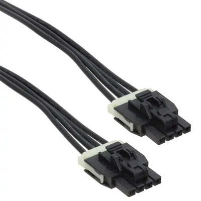 Molex 4 Way Female Nano-Fit to 4 Way Female Nano-Fit Wire to Board Cable, 300mm