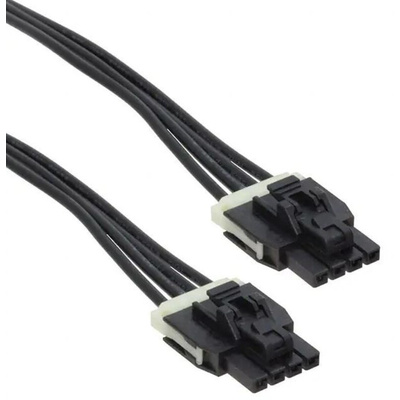 Molex 4 Way Female Nano-Fit to 4 Way Female Nano-Fit Wire to Board Cable, 1m
