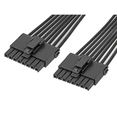 Molex 8 Way Female Ultra-Fit to 8 Way Female Ultra-Fit Wire to Board Cable, 600mm