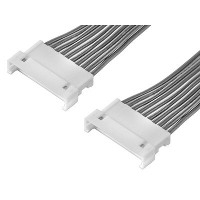 Molex 10 Way Male PicoBlade to 10 Way Male PicoBlade Wire to Board Cable, 425mm