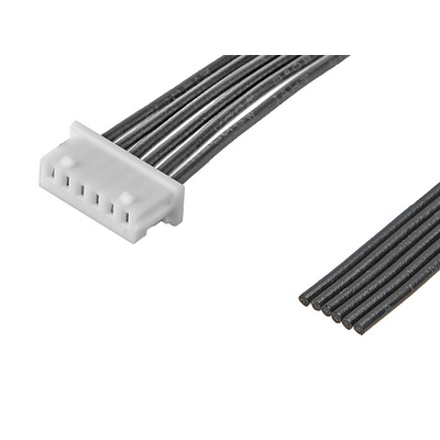 Molex 6 Way Female PicoBlade Unterminated Wire to Board Cable, 225mm