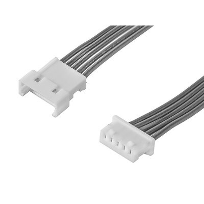 Molex 5 Way Female PicoBlade to 5 Way Male PicoBlade Wire to Board Cable, 225mm