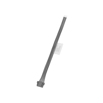 Molex 6 Way Female Micro-Lock Plus Unterminated Wire to Board Cable, 100mm