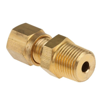 RS PRO Thermocouple Compression Fitting for use with Thermocouple With 3mm Probe Diameter, 1/8 BSPT