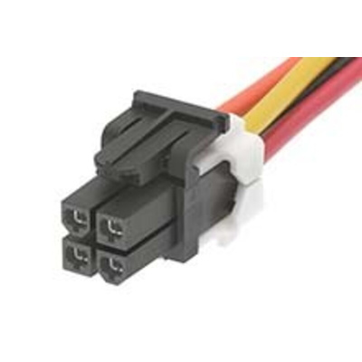 Molex 4 Way Female Mini-Fit TPA2 to 4 Way Female Mini-Fit TPA2 Wire to Board Cable, 1m