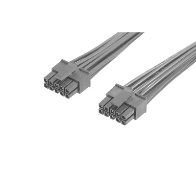 Molex 10 Way Female Micro-Fit 3.0 to 10 Way Female Micro-Fit 3.0 Wire to Board Cable, 150mm
