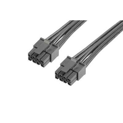 Molex 8 Way Female Micro-Fit 3.0 Unterminated Wire to Board Cable, 150mm
