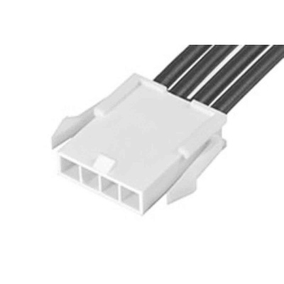 Molex 1 Way Female Mini-Fit Jr. to 1 Way Female Mini-Fit Jr. Wire to Board Cable, 150mm